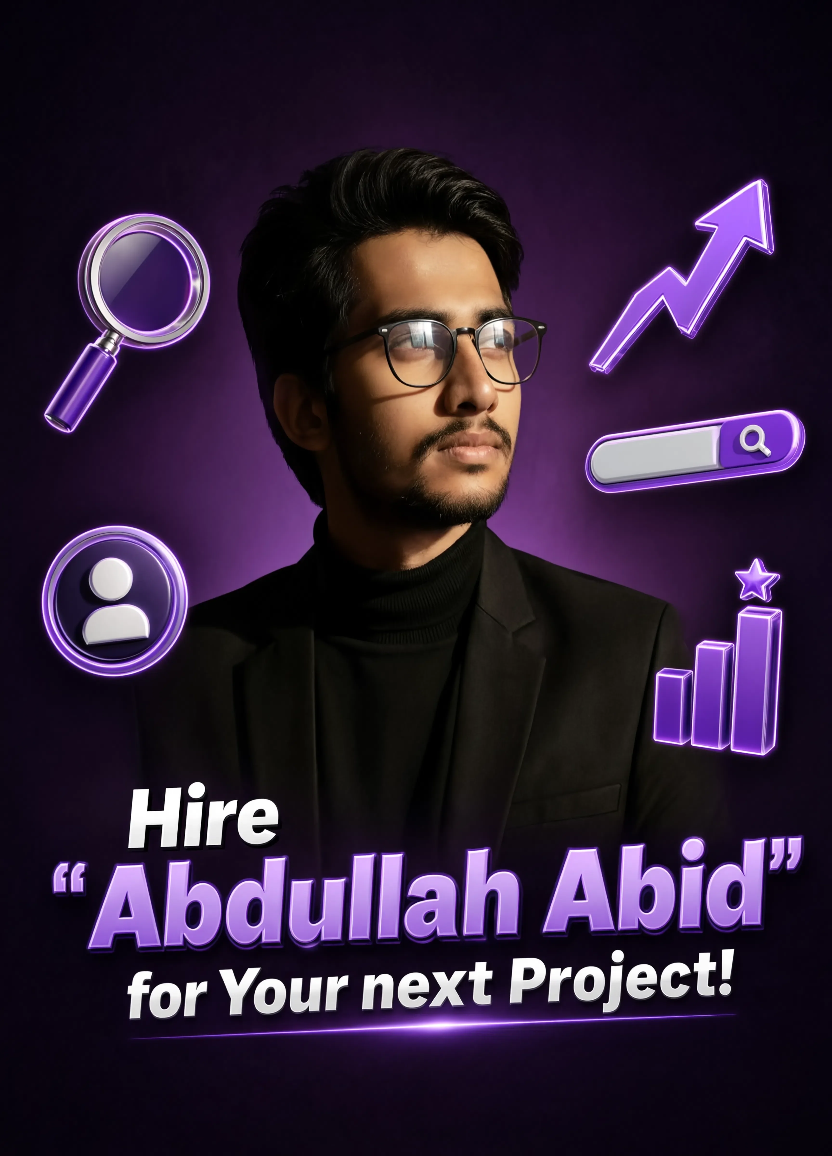 Hire Abdullah Abid for your next project (SEO, Branding, Digital Marketing)